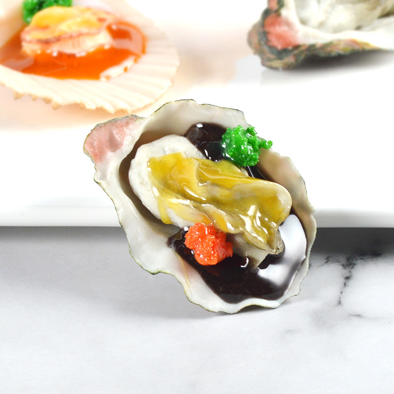 Interior Design Kitchen - Artificial Oyster Scallop Fake Food Simulation