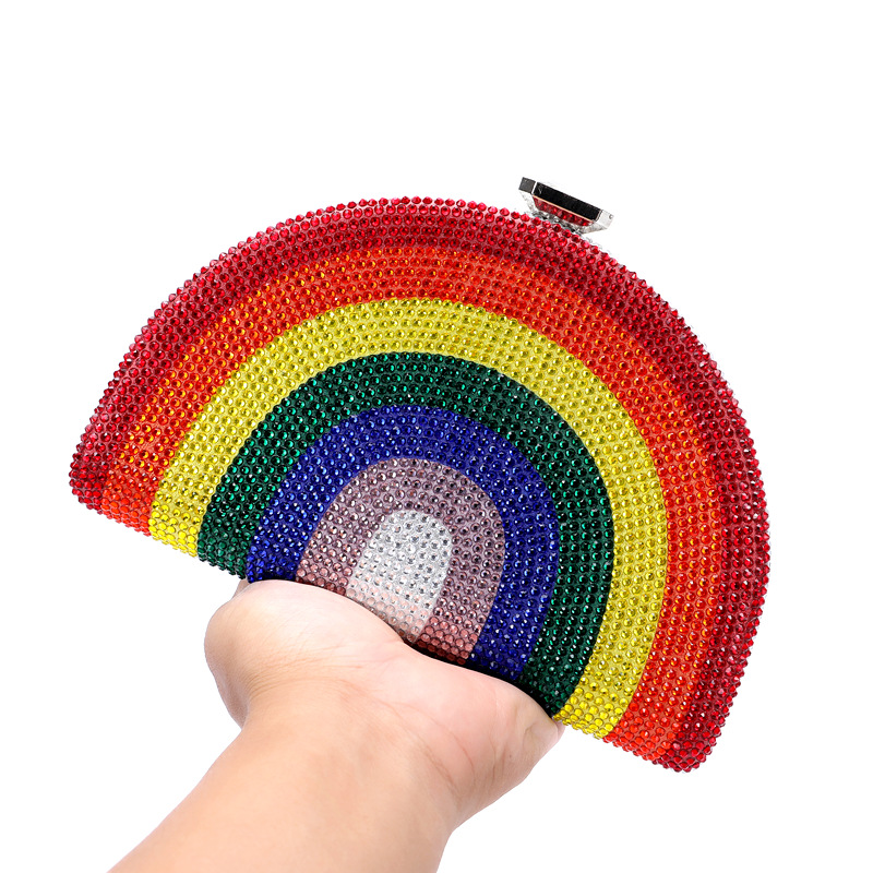 Rainbow Hand Carry Evening Din - Interior Design With Ai recension och pris