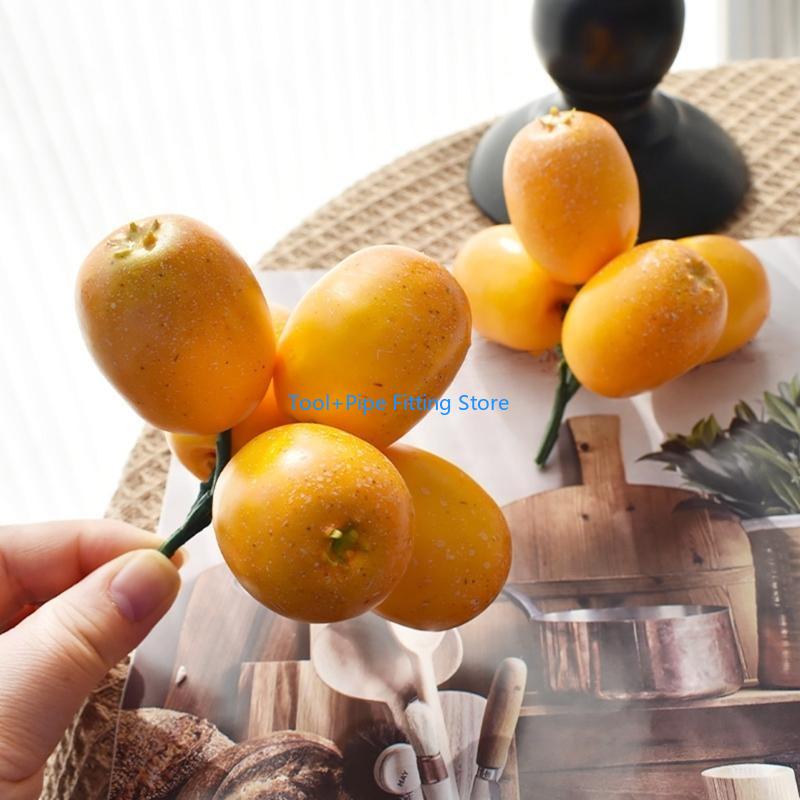 F92B Artificial Loquat Simulat - Interior Design Home Decor recension och pris
