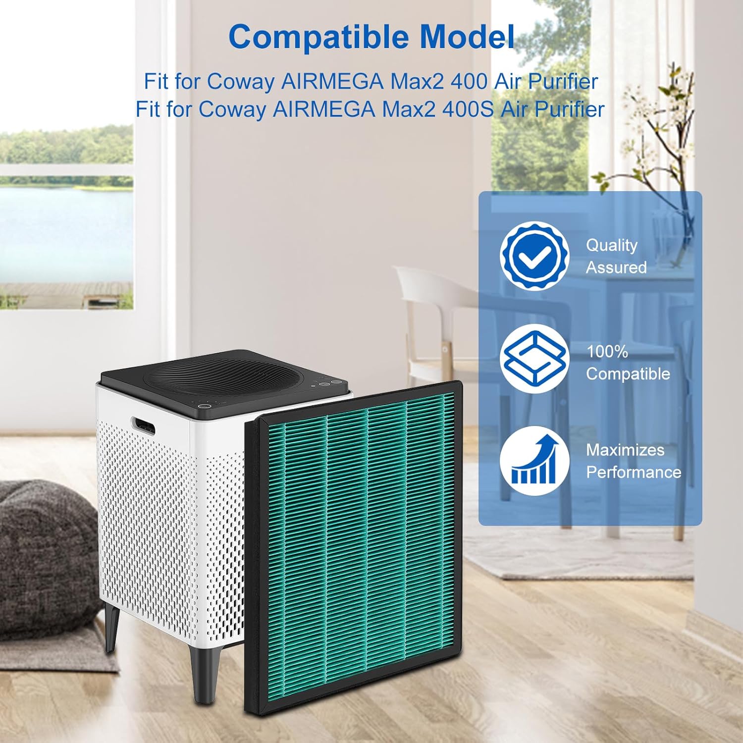 400/400S Replacement Filter Se - Coway Air Purifier Airmega 400 recension och pris