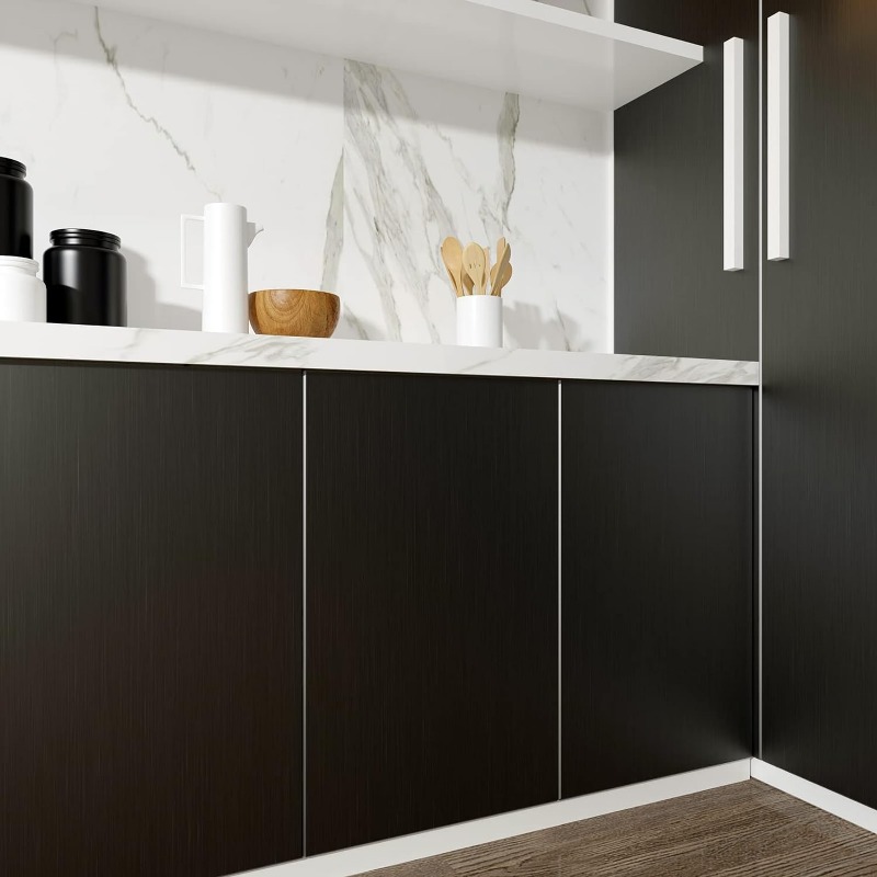Metal Peel and Stick Wallpaper - Interior Design Kitchen recension och pris