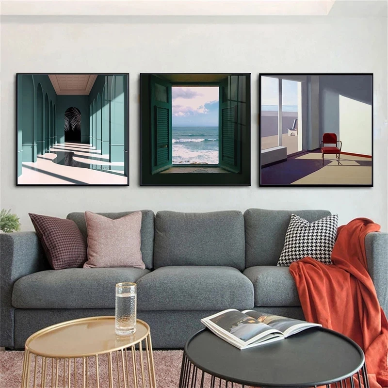 Nordic Window Outside Landscap - Interior Design Home Decor recension och pris