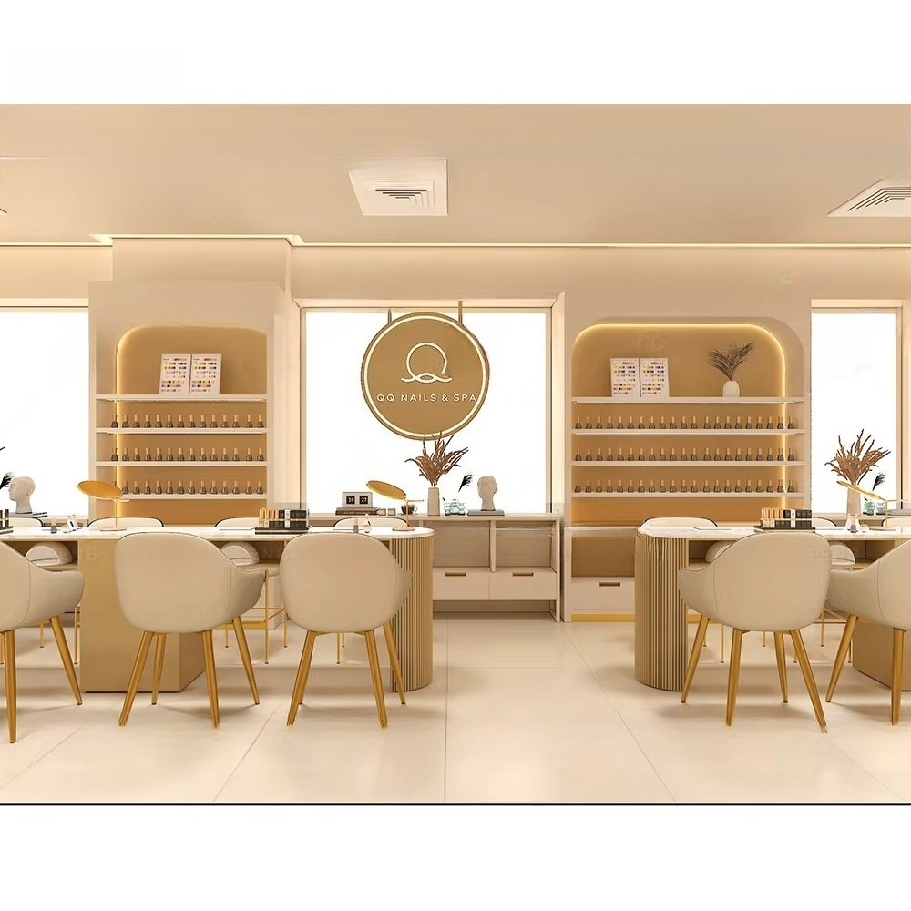 One-Stop Nail Art Spa Salon De - Interior Design Nail Salon recension och pris