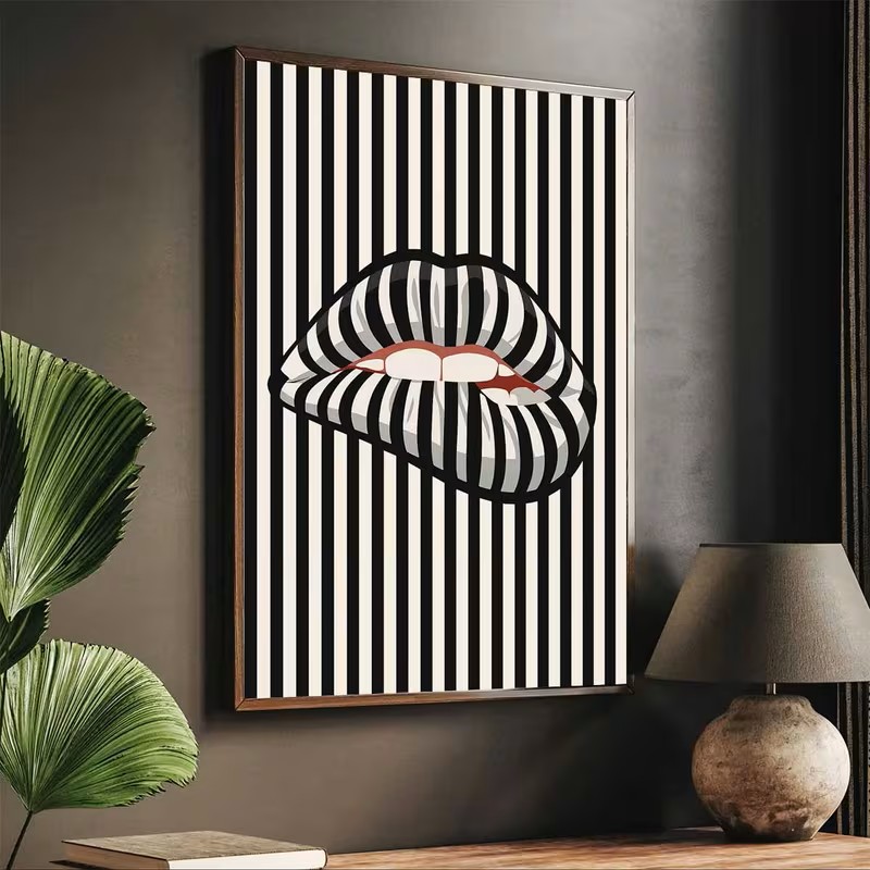 Simple and Abstract Striped Li - Interior Design Home Decor recension och pris